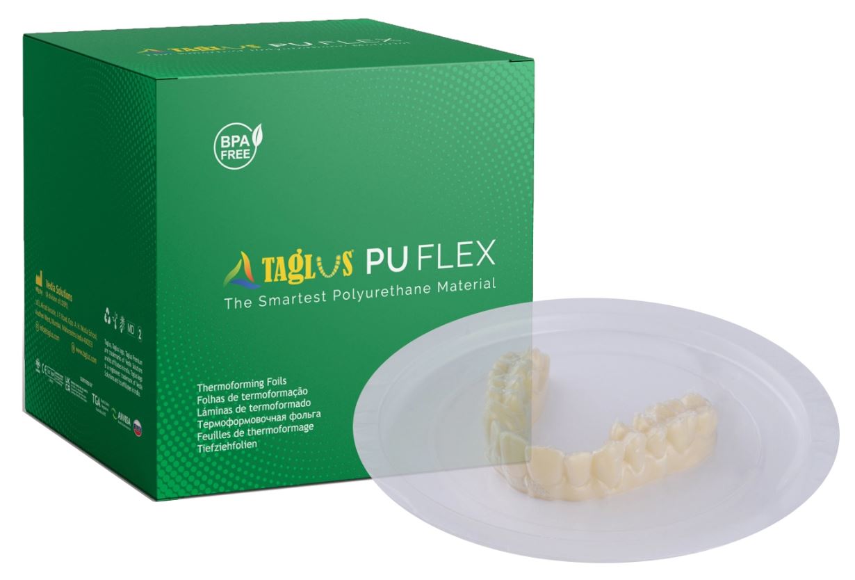 Taglus PU FLEX Aligner Material - 0.8mm x 100 sheets