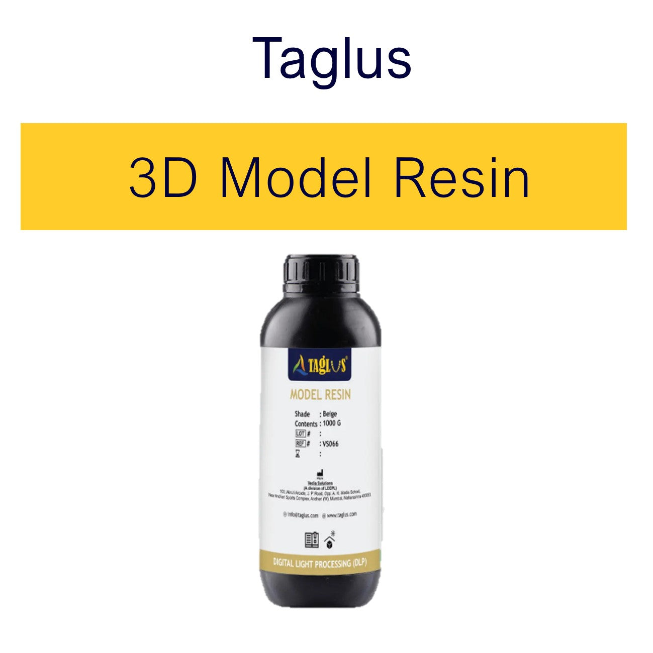 Taglus 3D Model Resin