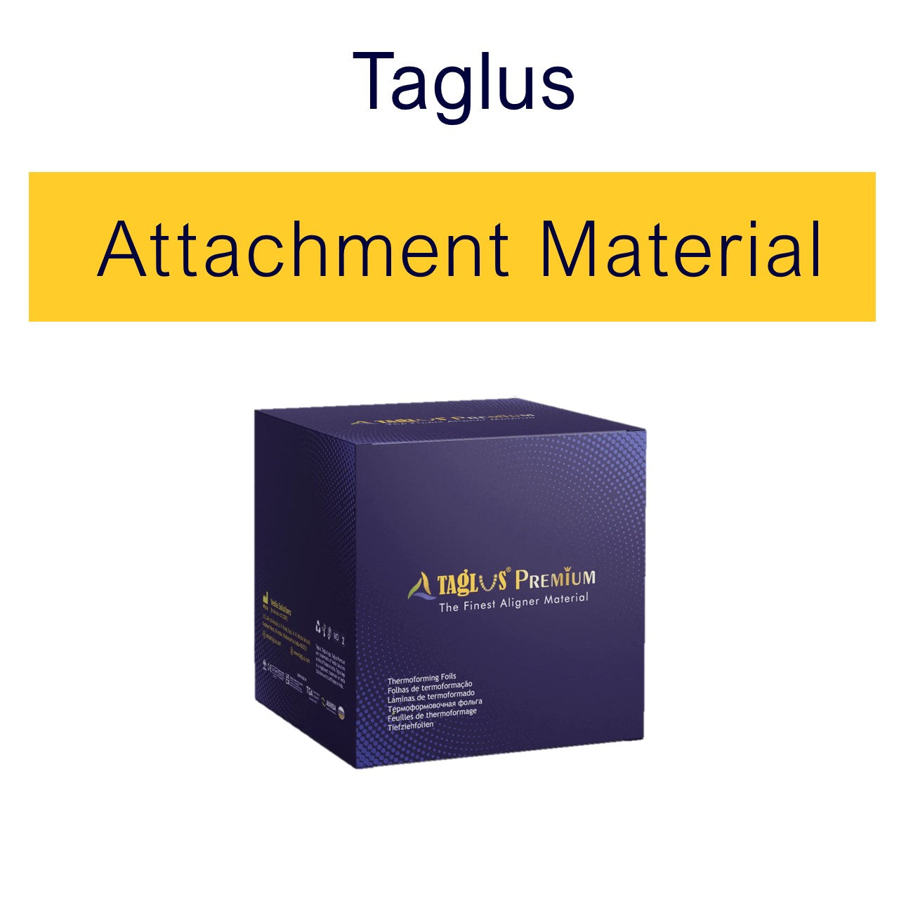Taglus Attachment Material